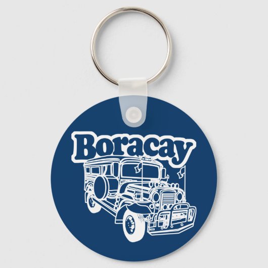 Boracay Jeepney Sleutelhanger (Voorkant)