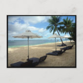 boracay sun lounges briefkaart (Voorkant)