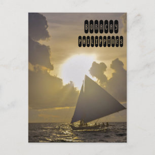 Boracay Sunset Briefkaart