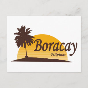 Boracay White Briefkaart