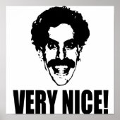 Borat Zeer Nice Poster (Voorkant)