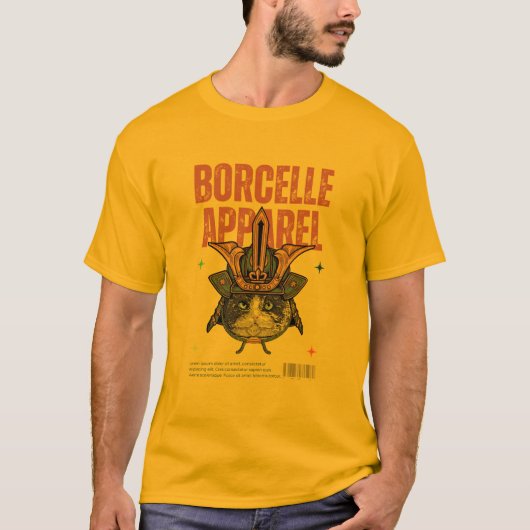#Borcelle Apparel Reality Men's Basic T-Shirt (Devant)