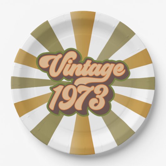  Bord 1973 - 50ste verjaardag (Voorkant)