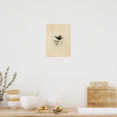 Bord 98 | Witte-Bellied slib Poster (Keuken)