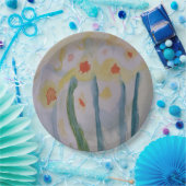 Bord abstract deffodis (Feest)