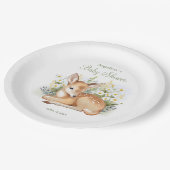 Bord baby shower papier (Gekanteld)