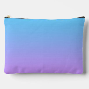 Bord Blauw naar Lavendel Ombre Verlooppatroon Etui