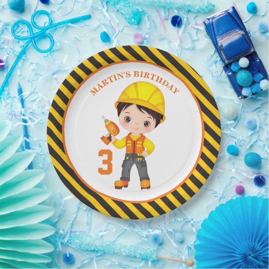 Bord bouwtong Birthday Party Paper (Feest)