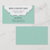 Bord de la balise étiquette de la carte CUTE (Devant / Derrière)