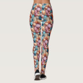 Bord de mer Coquillages Leggings (Dos)