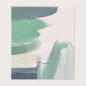 Bord de mer Ocean Glass | Carte Mariage (Extérieur déplié)