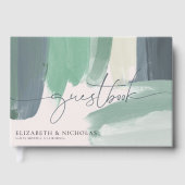 Bord de mer Ocean Glass | Livre d'invité Mariage (Recto)