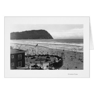 Bord de mer, Oregon Beach Scene de Air Photo