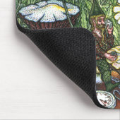 Bord de tapis de souris d'anneau féerique (Coin)