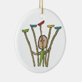 Bord draaien keramisch ornament (Rechts)