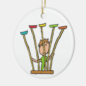 Bord draaien keramisch ornament (Links)