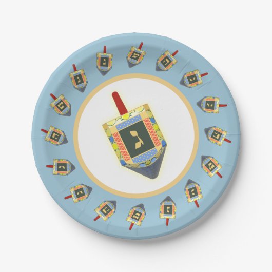 Bord Dreidels Paper (Voorkant)