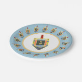 Bord Dreidels Paper (Gekanteld)