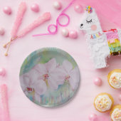 BORD DRIE WITTE ORCHIDEN PAPIER (Feest)