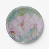 BORD DRIE WITTE ORCHIDEN PAPIER (Voorkant)