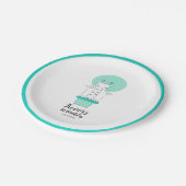 Bord eerste geboorte Giraffe  (Gekanteld)