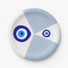 bord "Evil Eye" papier