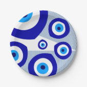 bord "Evil Eye" papier (Voorkant)