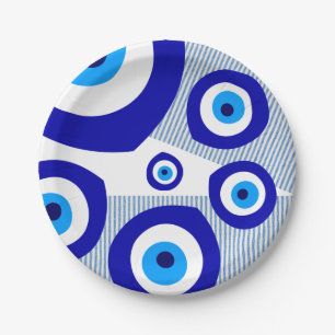 bord "Evil Eye" papier