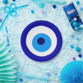 bord "Evil Eye" papier (Feest)