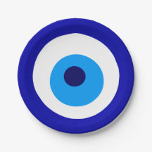 bord "Evil Eye" papier