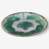 bord "Faux majolica #3" 9" Ronde papier (Gekanteld)