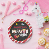 Bord Filmnacht achtertuin (Feest)