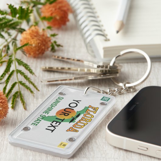 bord Florida sleutelhanger (Voorkant Rechts)