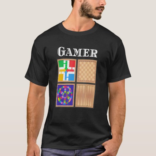 Bord Game Night Board Gaming Party games T-shirt (Voorkant)