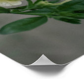 Bord Gele Petunia's Poster (Hoek)