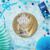 Bord Gold Silver-schoen op feestdag (Feest)