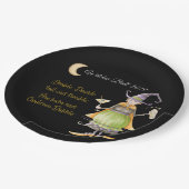 Bord Halloween Witch Paper (Gekanteld)