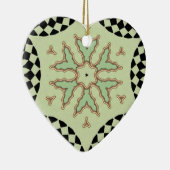 BORD HART KERAMISCH ORNAMENT (Rechts)