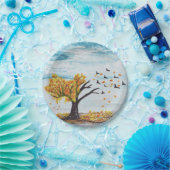 Bord herfstboompapier (Feest)