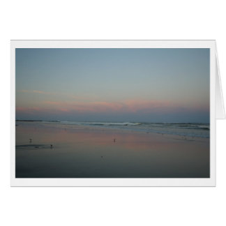 Bord I de mer de coucher du soleil