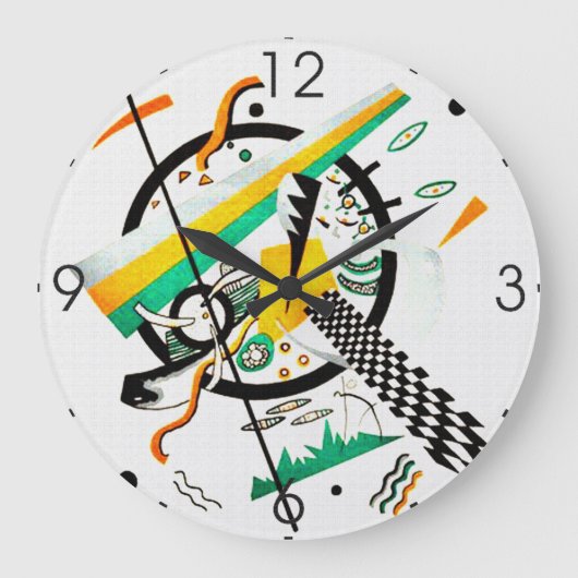 Bord IV - Kandinsky Grote Klok (Voorkant)