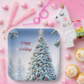 Bord kerstboompapier (Feest)