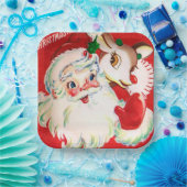 bord  kerstkerstrenrendierpartij (Feest)