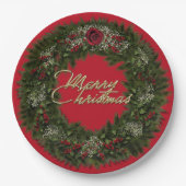 Bord kerstklokpapier (Voorkant)