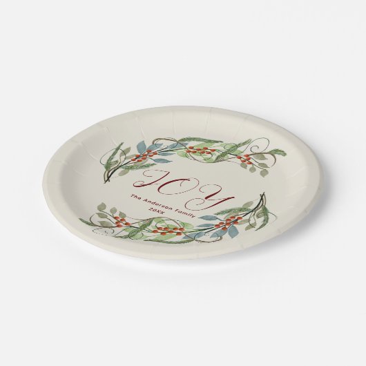 Bord kerstpapier (Gekanteld)