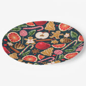 Bord kerstpapier (Gekanteld)