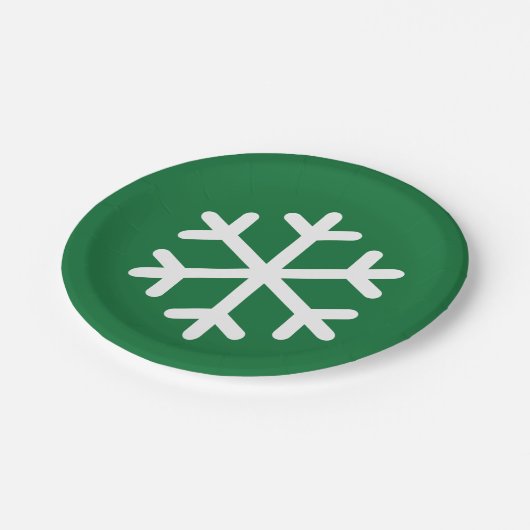 Bord kerstsnowflake (Gekanteld)