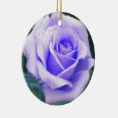 Bord lavender Roos Ornament (Rechts)