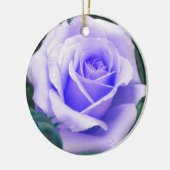 Bord lavender Roos Ornament (Links)