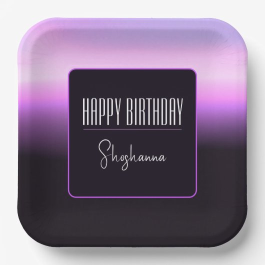 Bord lavender Sunset Paper (Voorkant)